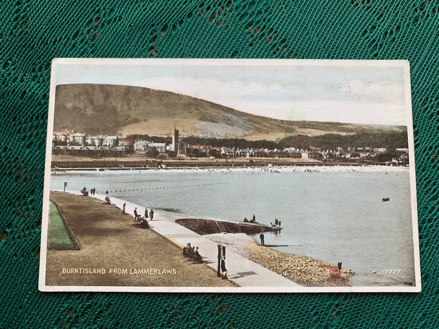 BURNTISLAND FROM LAMMERLAWS - Scotland - early 1900s - unused