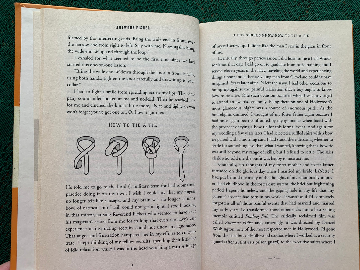 Great gift idea! Vintage book - A BOY SHOULD KNOW HOW TO TIE A TIE AND OTHER LESSONS FOR SUCCEEDING IN LIFE - ANTWONE FISHER