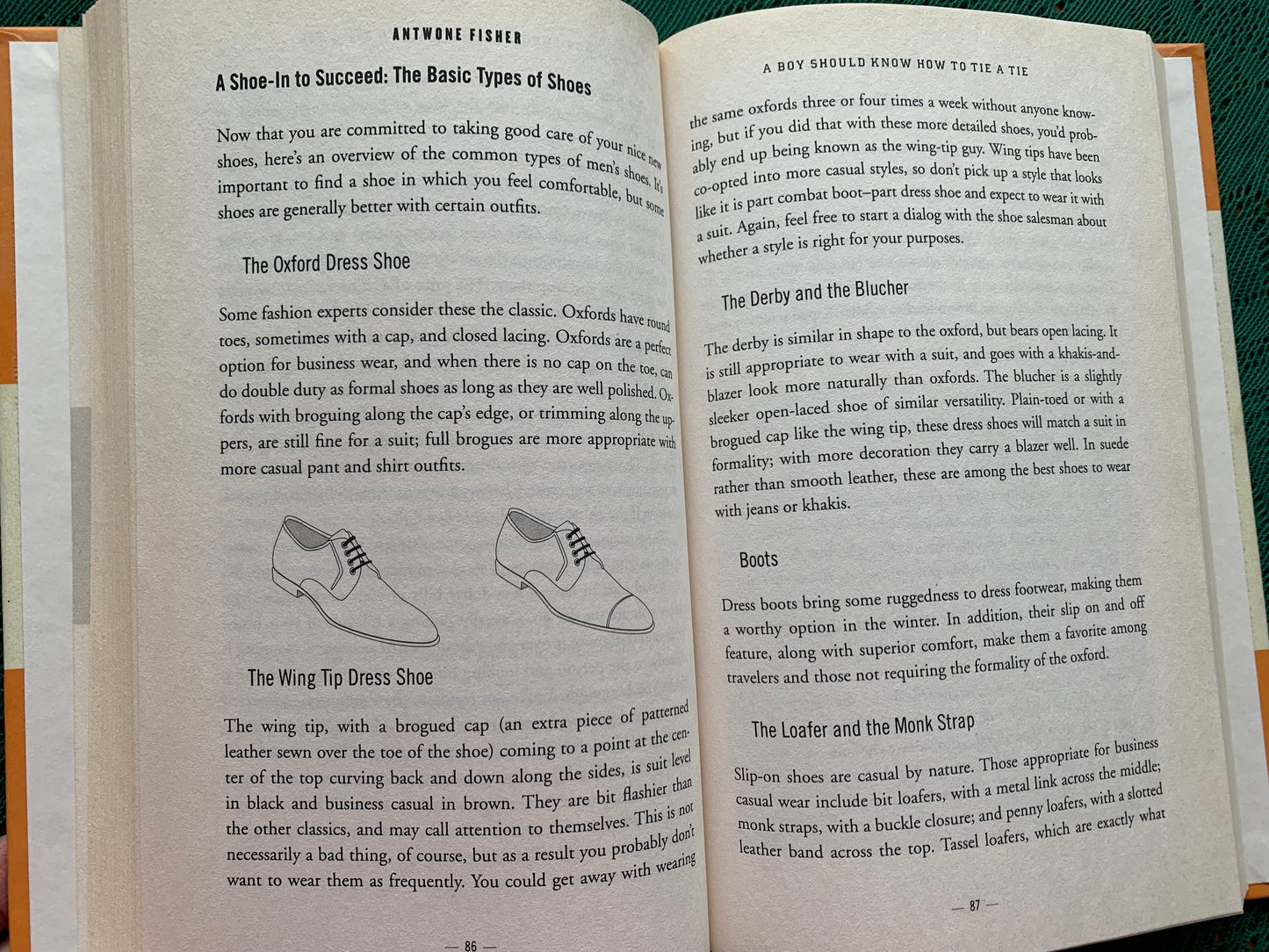 Great gift idea! Vintage book - A BOY SHOULD KNOW HOW TO TIE A TIE AND OTHER LESSONS FOR SUCCEEDING IN LIFE - ANTWONE FISHER