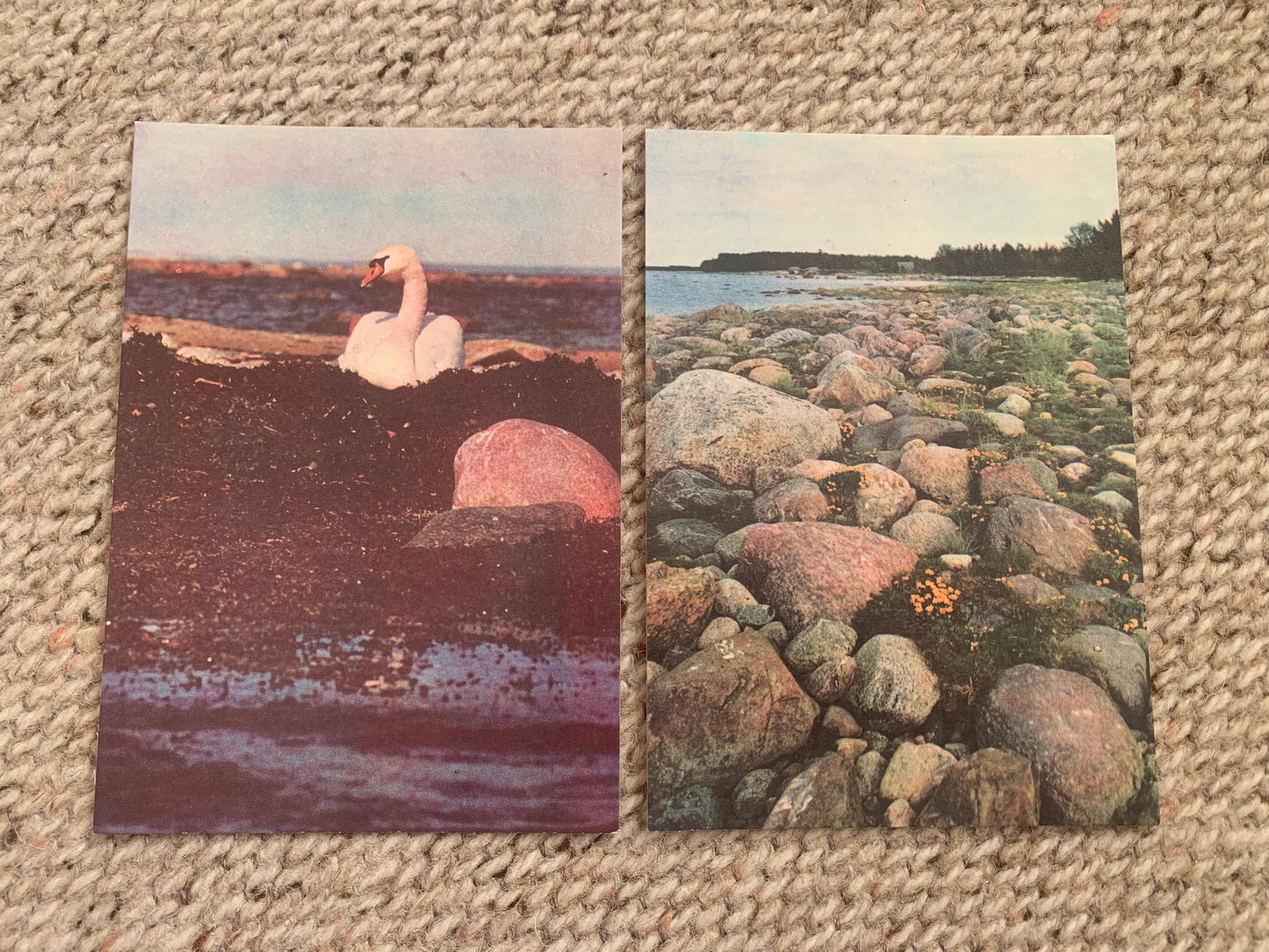 Soviet-time postcard set for collecting - Lahemaa National Park in Estonia - 1978 - unused 15 postcards