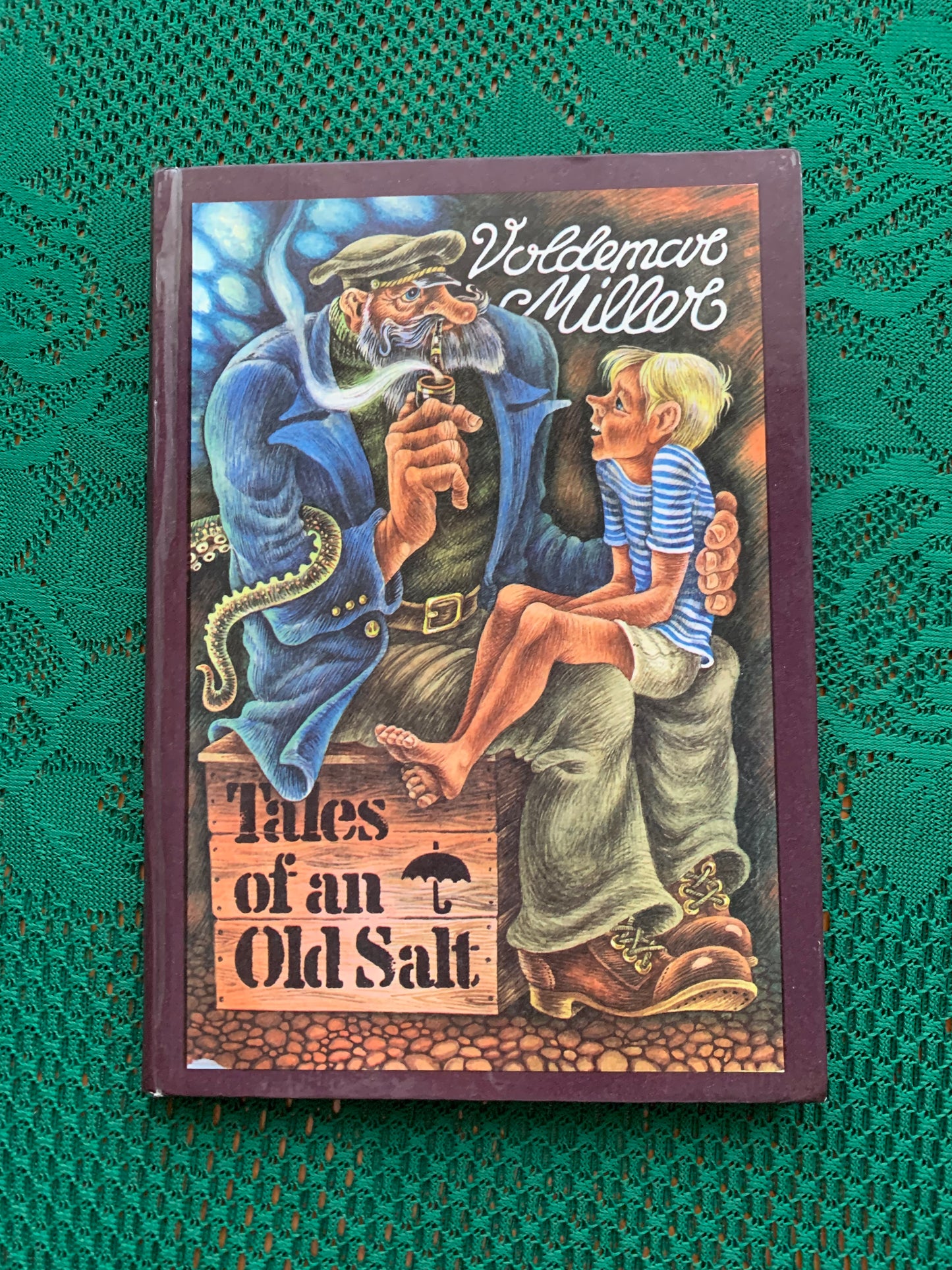 Vintage Estonian Children's Book in English - Tales of an Old Salt - 1988