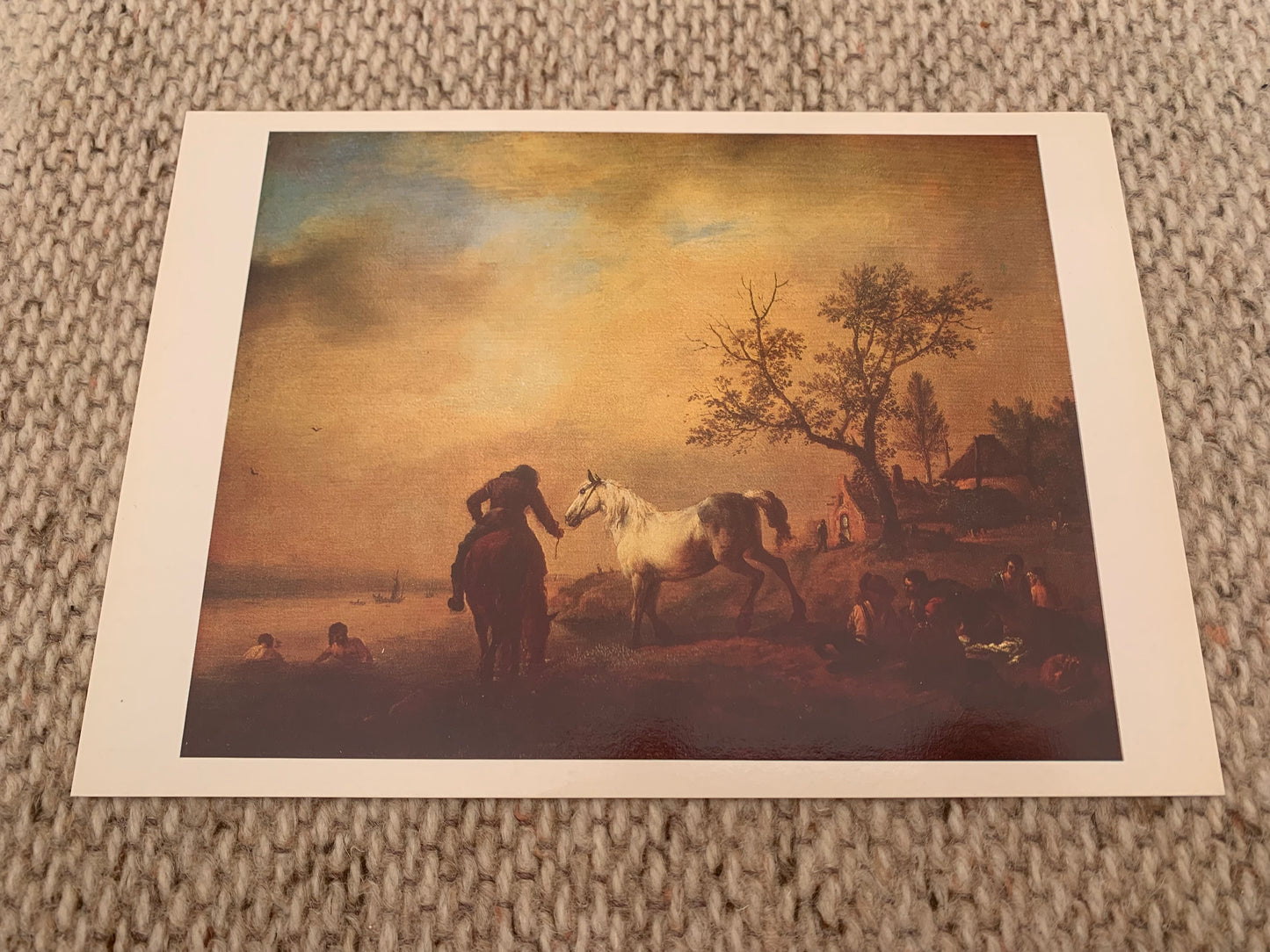 Horses at a Watering-place - PHILIPS WOUWERMAN - 1979 - unused