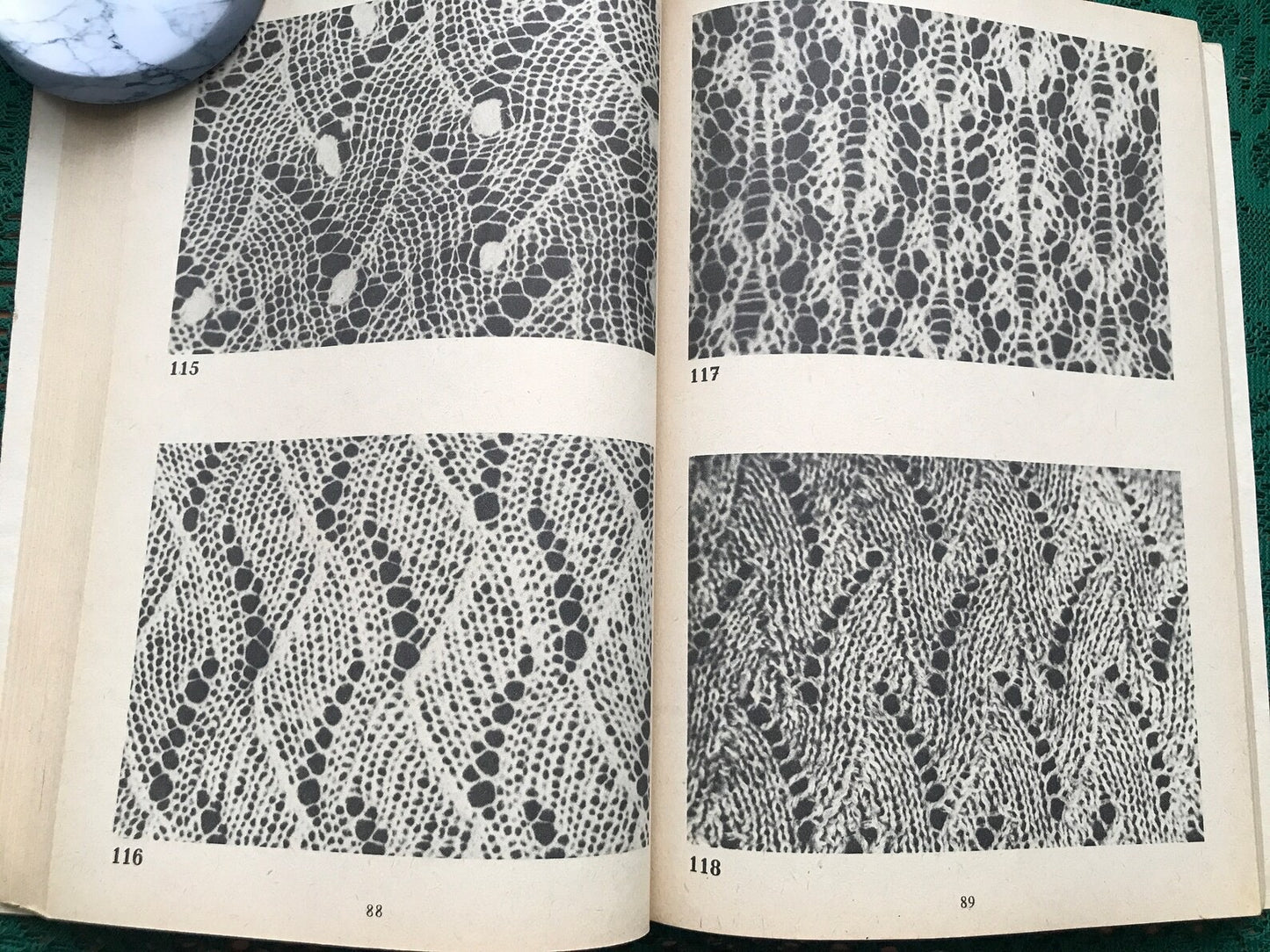 Vintage Estonian Crafts book - Lace making knitting manual, techniques and patterns - Printed in 1970s